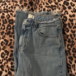 Abercrombie & Fitch “The Ultra Loose Low Rise” Jeans